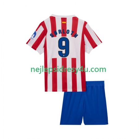 Fotbalový Dres Atlético Madrid Alexander Sorloth 9 Dětské Domácí 2025/26
